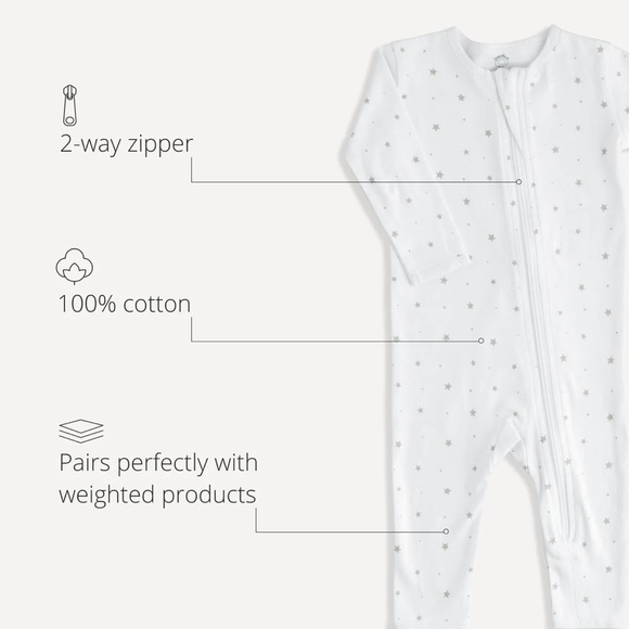 Dreamland Baby Pajamas / Shibori Blush / 6 - 12 Months - Picture 3 of 4